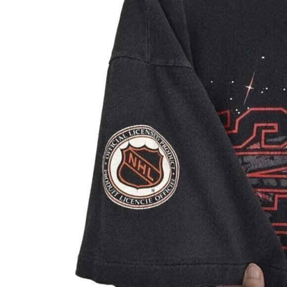 Vintage Montreal Canadians NHL Hockey T-Shirt 1994 All Over Print Size XL - Picture 5 of 12